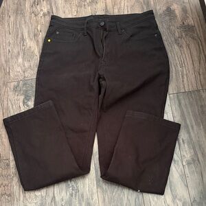 Men's CAT  fleece lined  Jeans in Black